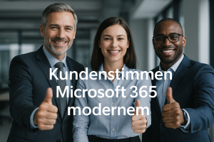 Kundenstimmen zu Microsoft 365 und modernem Intranet-Management – Snkb-Service.de – Visual 1