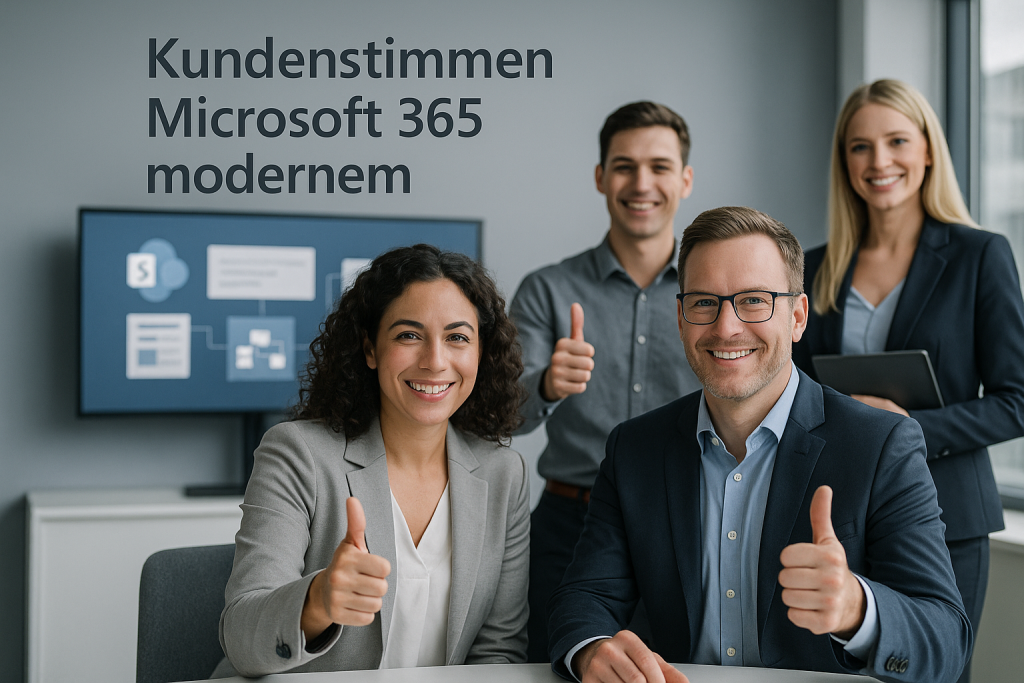 Kundenstimmen zu Microsoft 365 und modernem Intranet-Management – Snkb-Service.de – Startseite